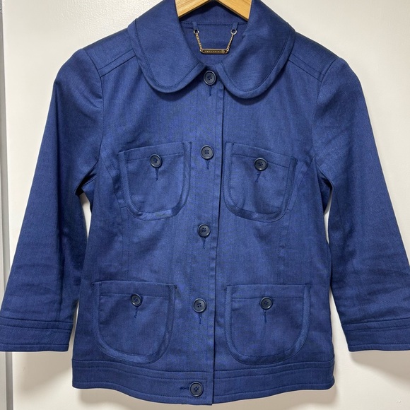 Trina Turk Jackets & Blazers - Trina Turk linen blend Etta blazer, size 2